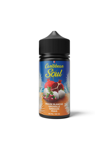 E-liquide Caribbean Soul Bobble 100ml Fraise Grenade | Kumo