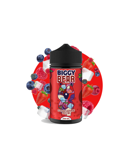 Fruits Rouges Givrés Biggy Bear 200ml - E-liquide Français | Kumo