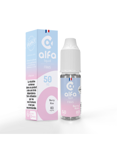 Berry Kiss Alfaliquid 10ml - E-liquide Fruits Rouges | Kumo