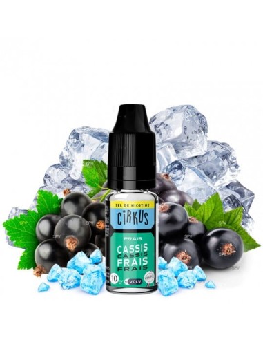 Cassis Frais Cirkus Salt VDLV 10ml - E-liquide Sels Nicotine | Kumo