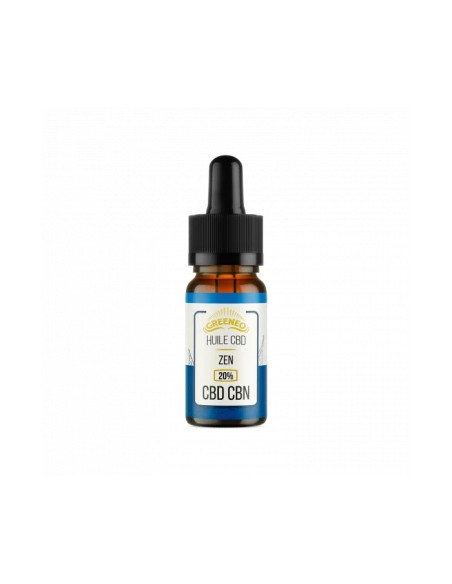 Huile CBD Zen 20% Greeneo 2000mg - Full Spectrum | Kumo