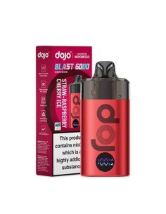 Kit Dojo Blast 6000 Red Straw Raspberry Cherry Ice | Kumo