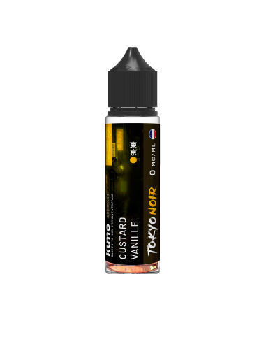Custard Vanille Kumo Tokyo Noir 50ml - E-liquide Gourmand | Kumo